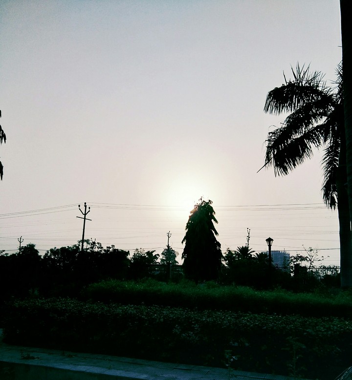 The beauty of sunrise 