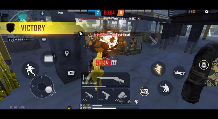 FREE FIRE /# ONE TAP HEADSHOT