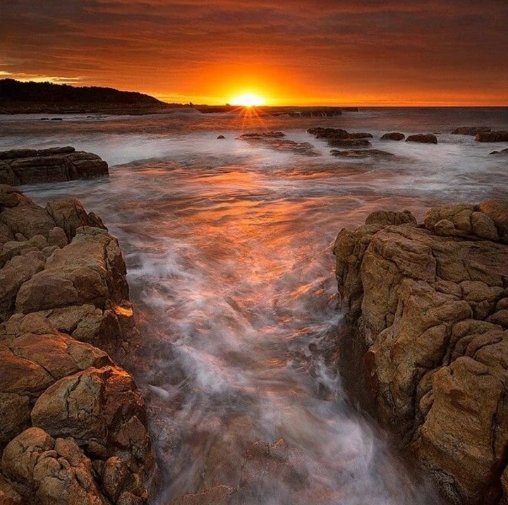 gold sunset...