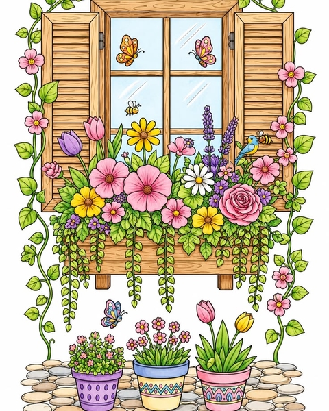 тапети geraniums, flowerpot