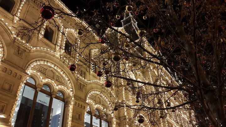 GUM, Moscow at Christmas