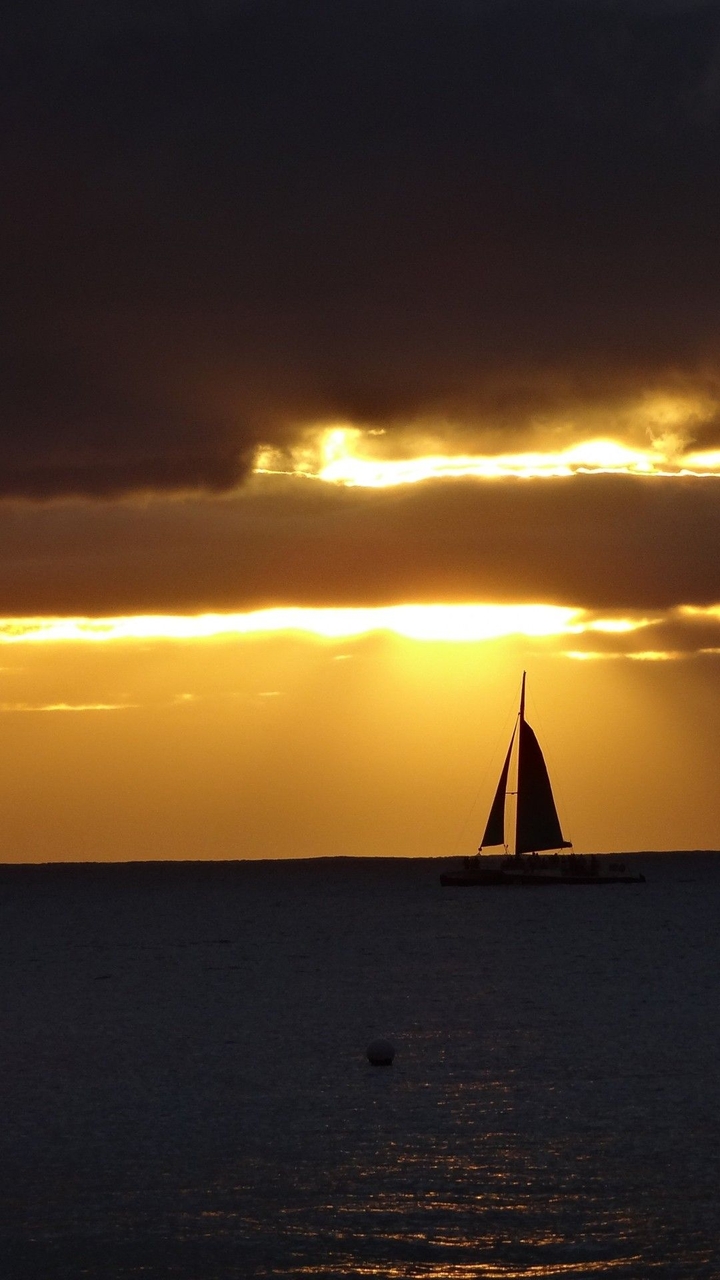 blissful sunset 