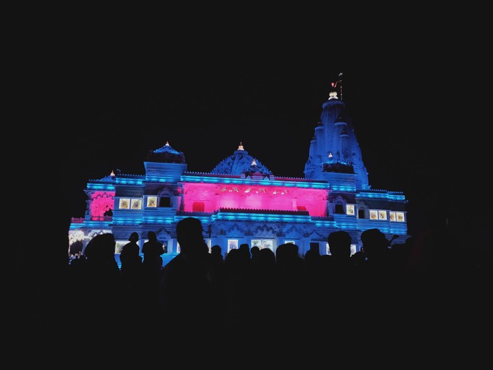 beautiful Temple in mathura