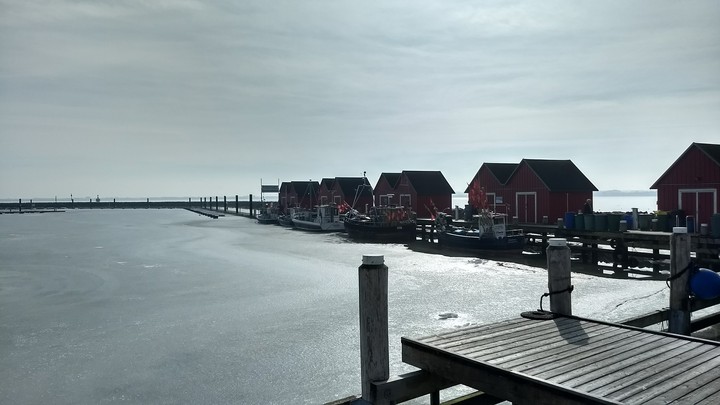 Fischer Hütten, Hafen Boltenhagen, Ostsee, Germany