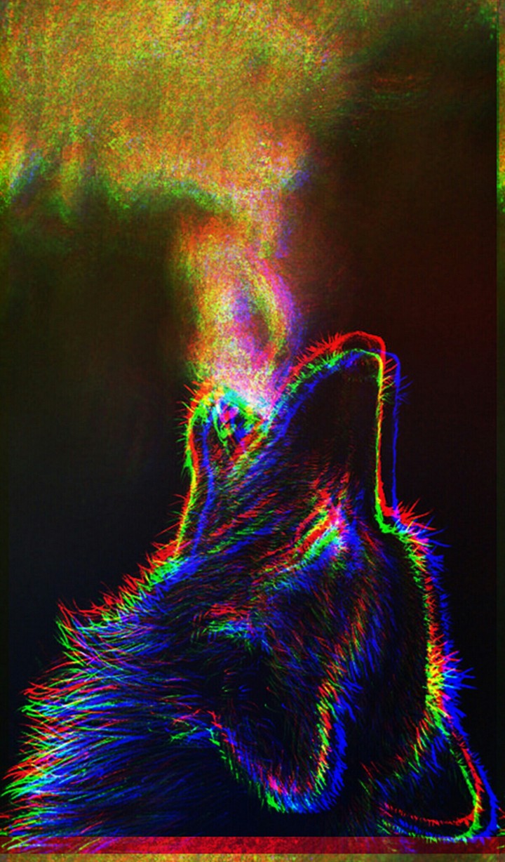 glitch wolf