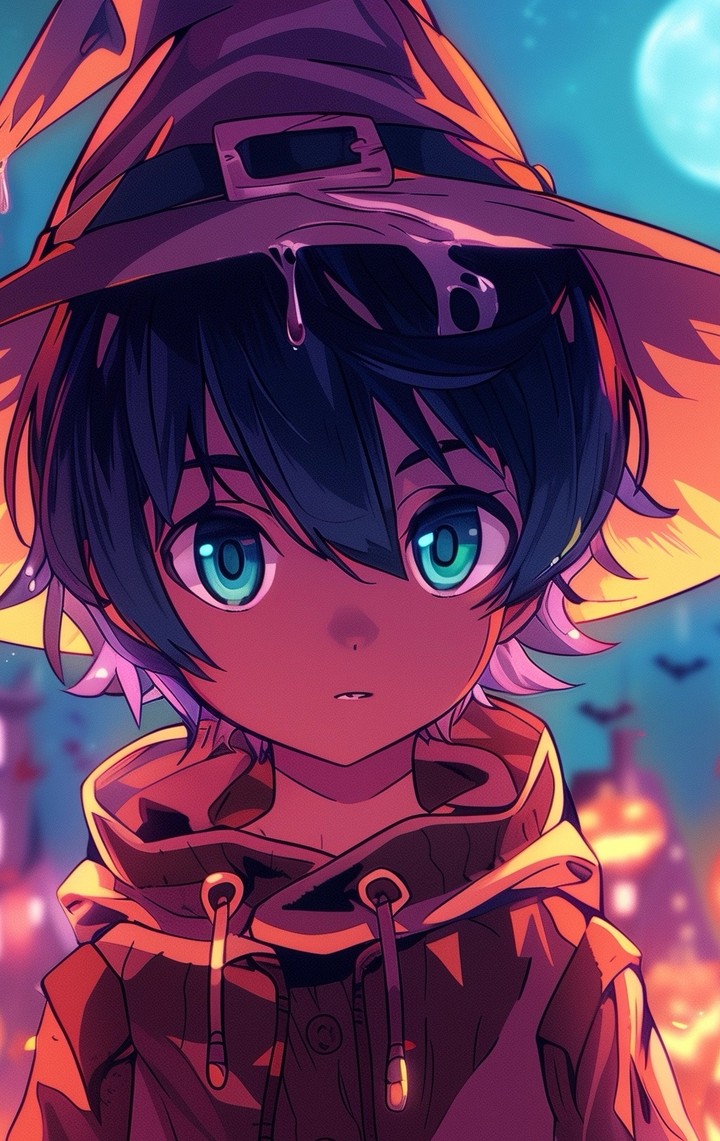 Anime cute boy cartoon