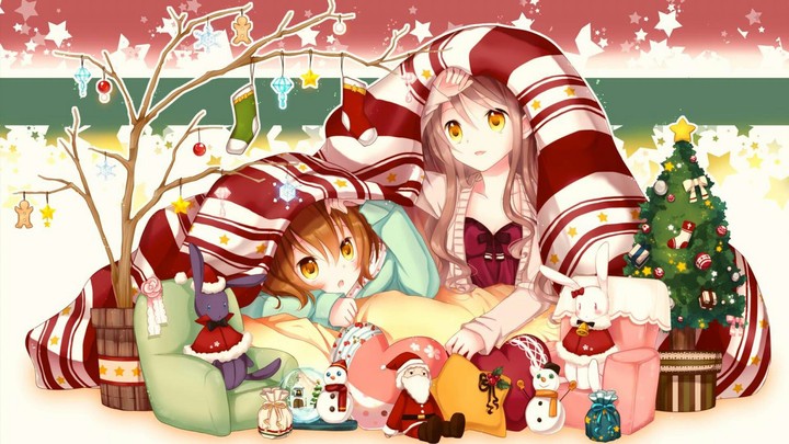 Many Christmas gifts