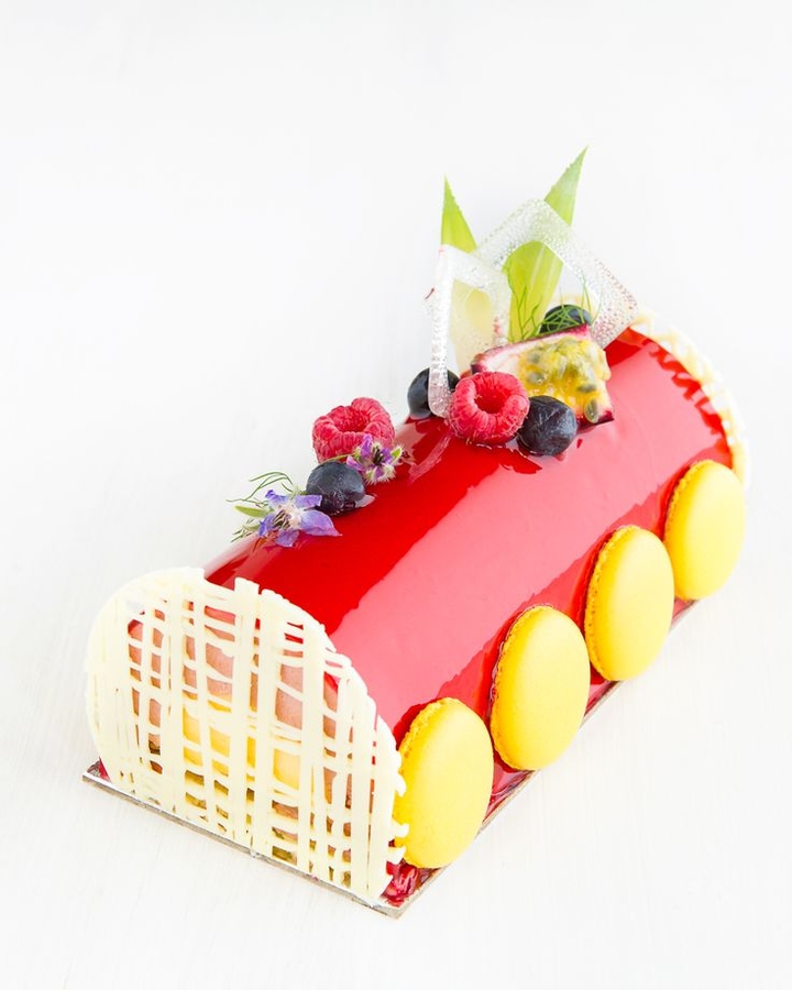 bûche pâtissière