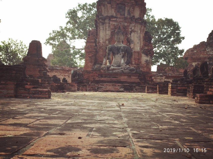 Remaining of a temple