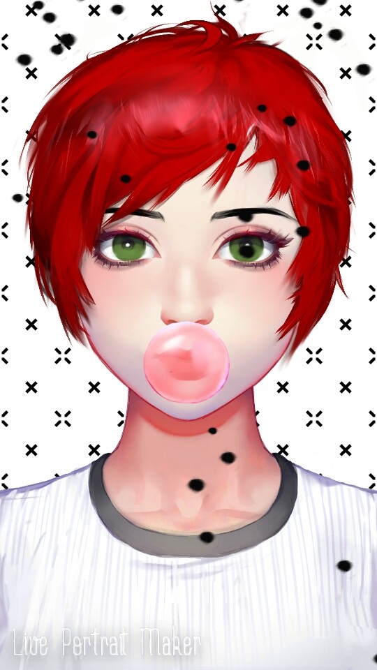 Michael as a girl