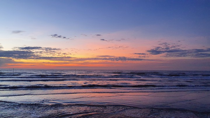 sunrise on the beach 2