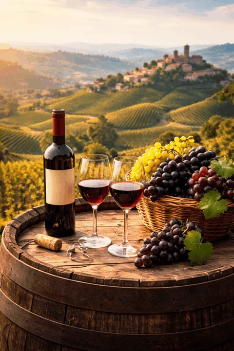VIEW FROM THE VINEYARD