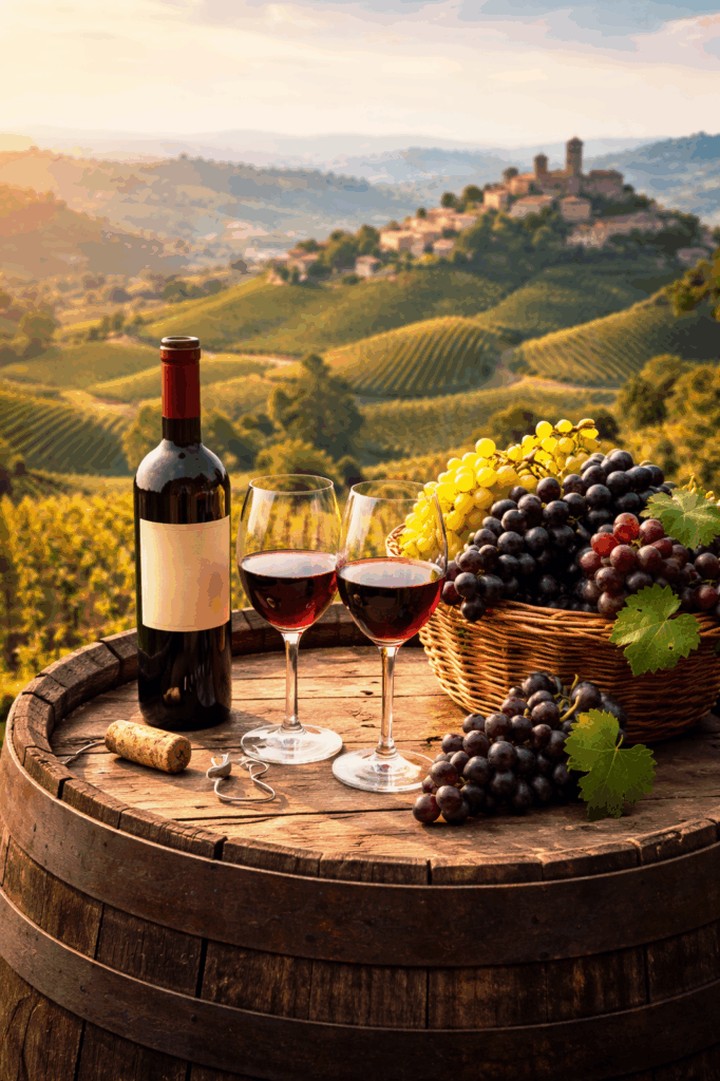 VIEW FROM THE VINEYARD