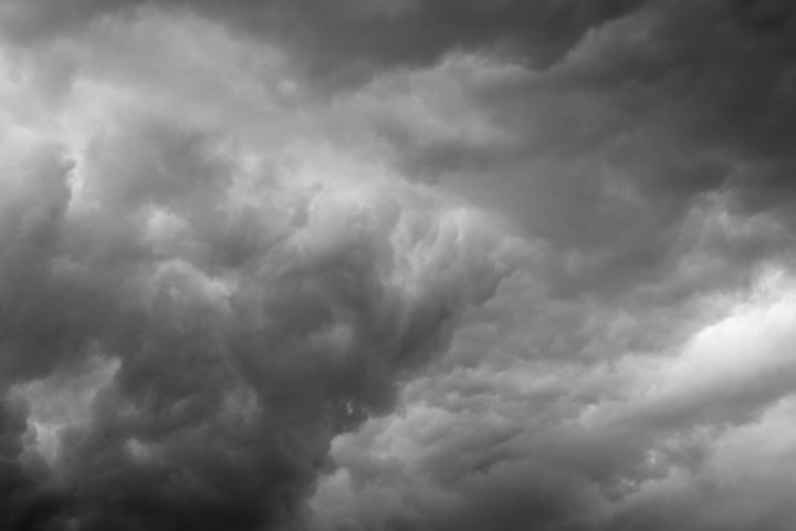 Amazing black&white clouds