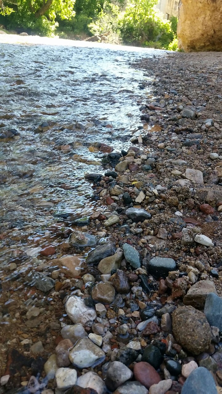 while I was walking...