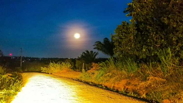 weather road evining