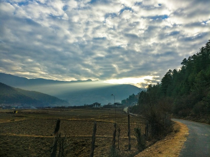 morning in the valley