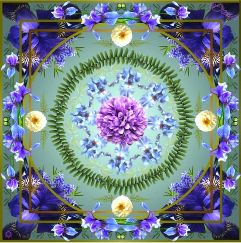 flowers colage