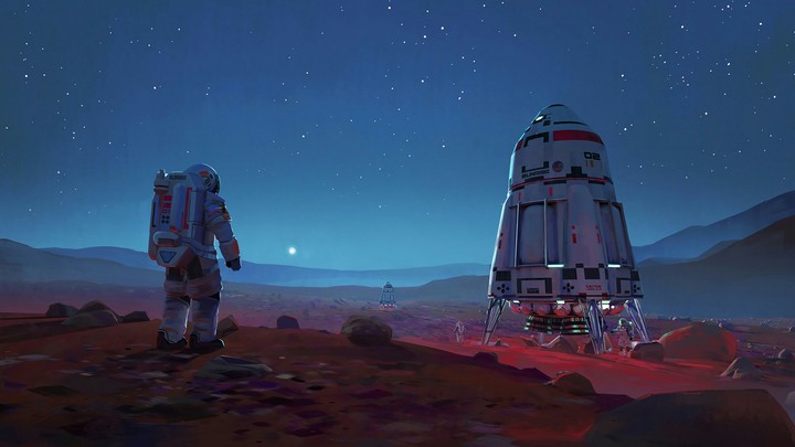 Astronomers in moon