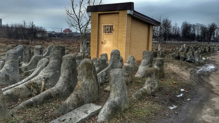 old Jewish graves in Berditshov, Ukraine