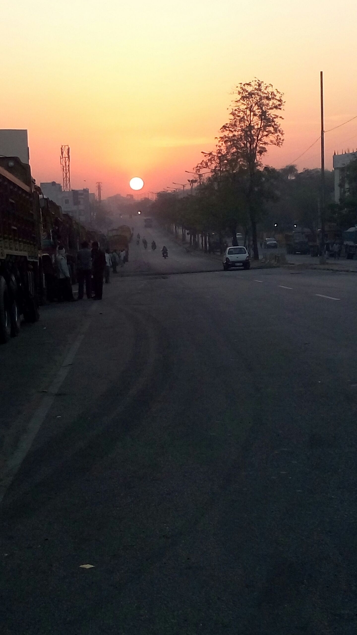 morning sun