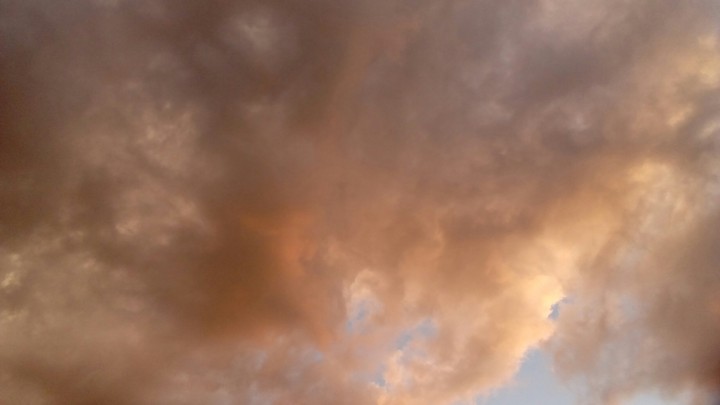 Clouds at sunset