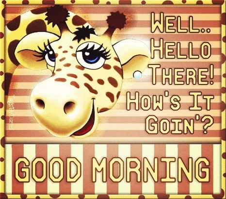 Good Morning  Friday