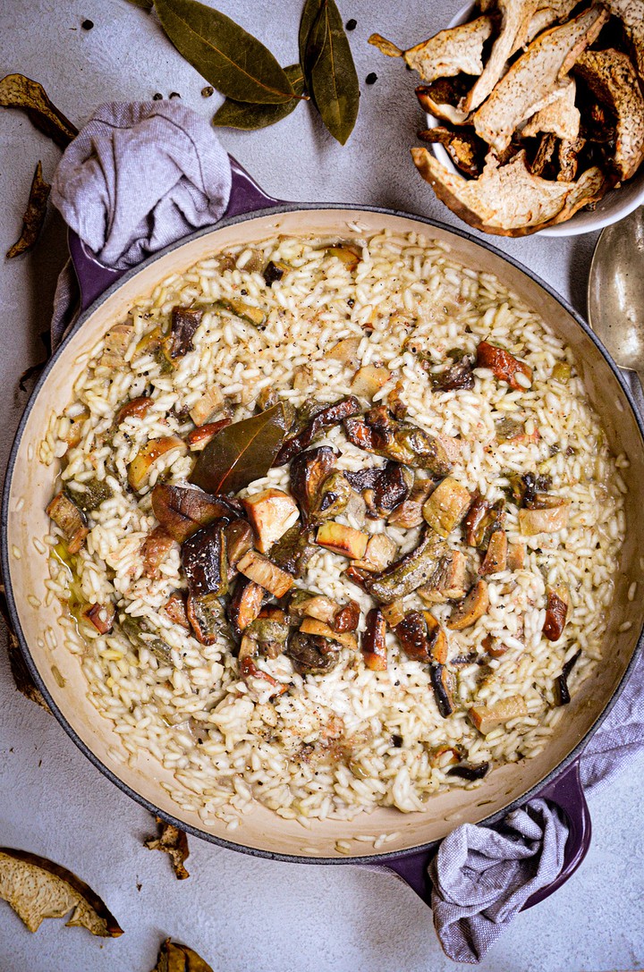 BIG MUSHROOM RISOTTO