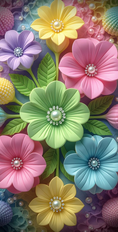 Flower, Yellow, Pink