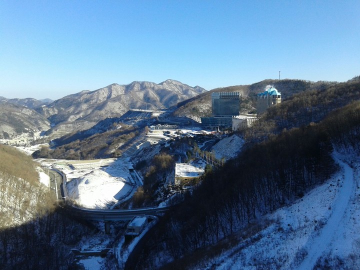 겨울산