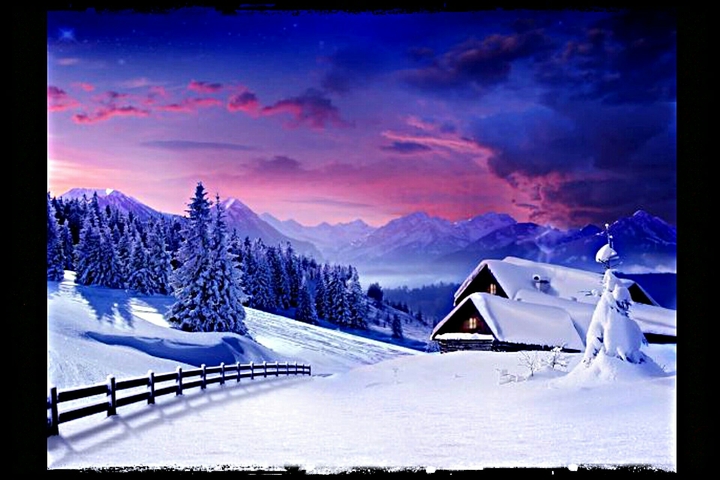 winter ❄ landscape