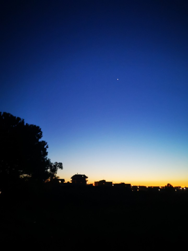 sunset in rome