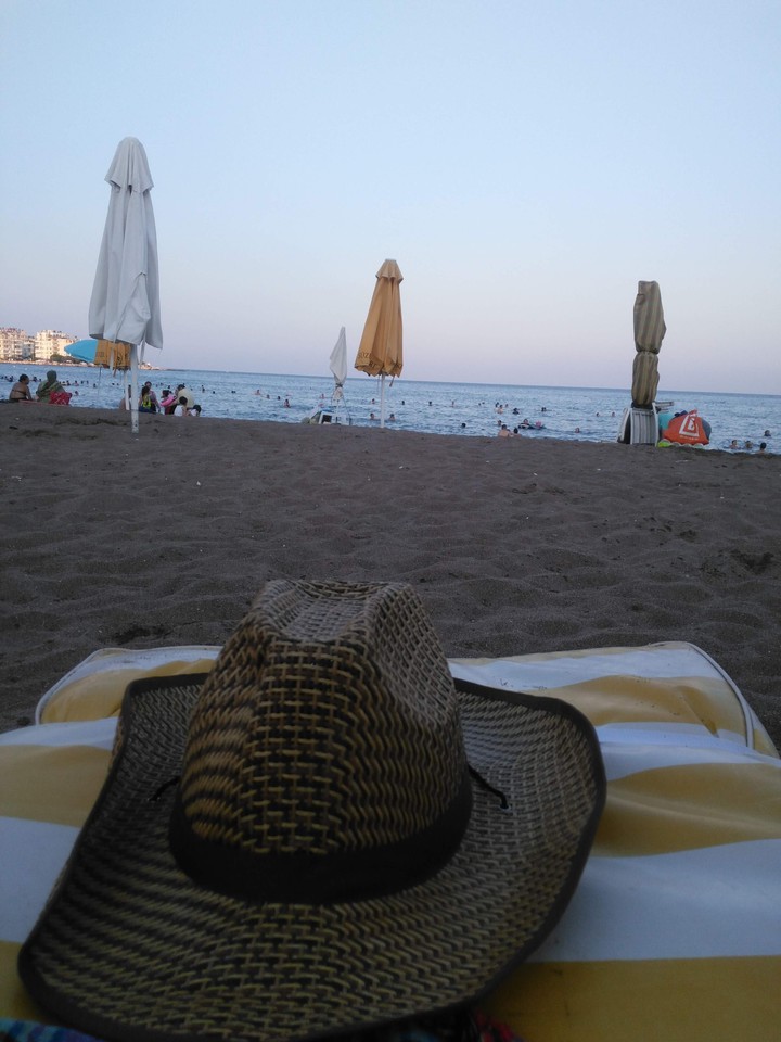 Watching the sea