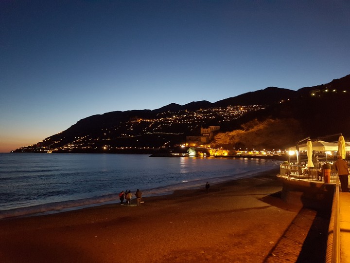 sunday evening in Maiori