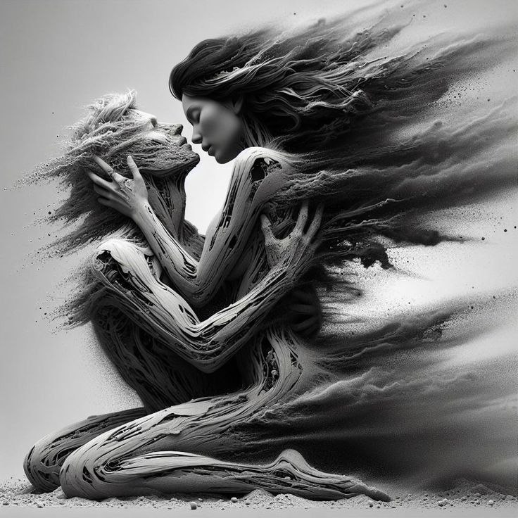 обои monochrome, graphics