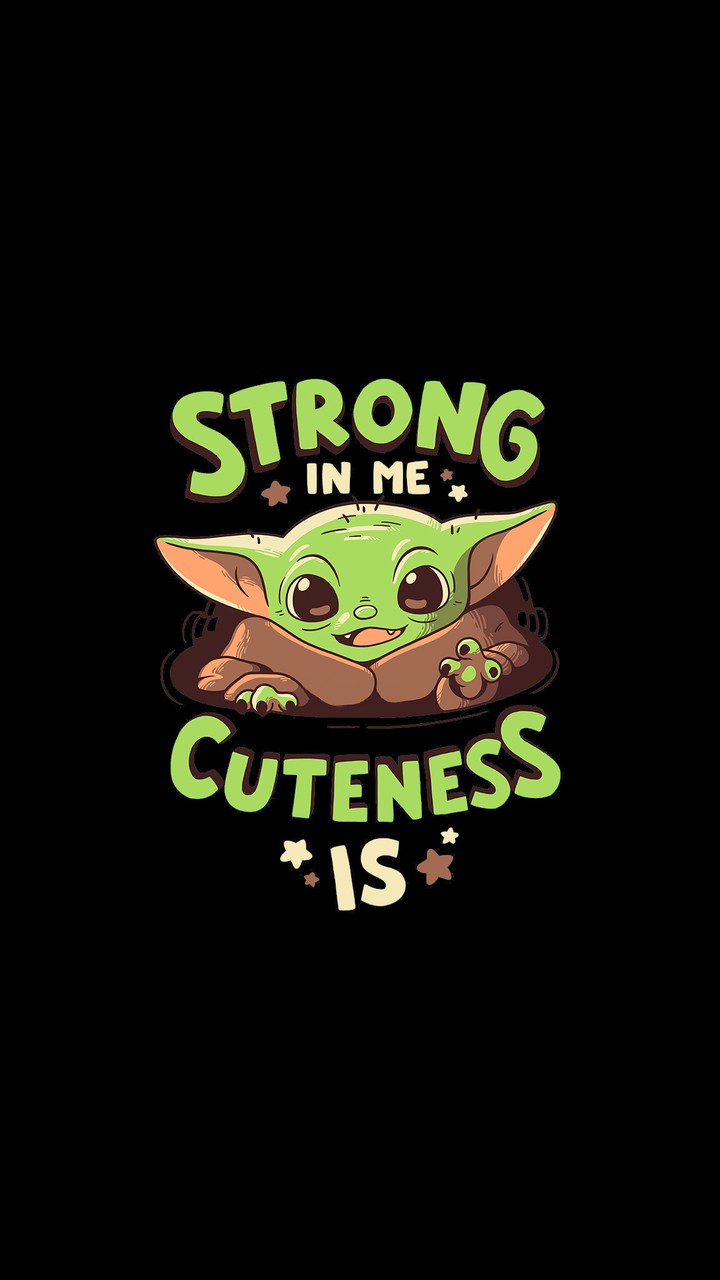 STRONG IN ME CUTENESS IS