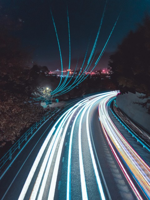 sfondi electricity, highway
