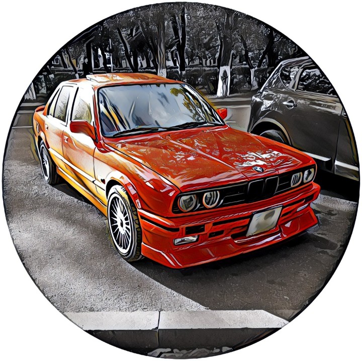 RED BMW