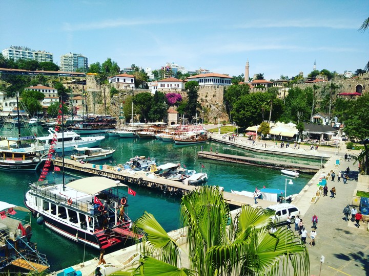 Kaleiçi marina Antalya Turkey