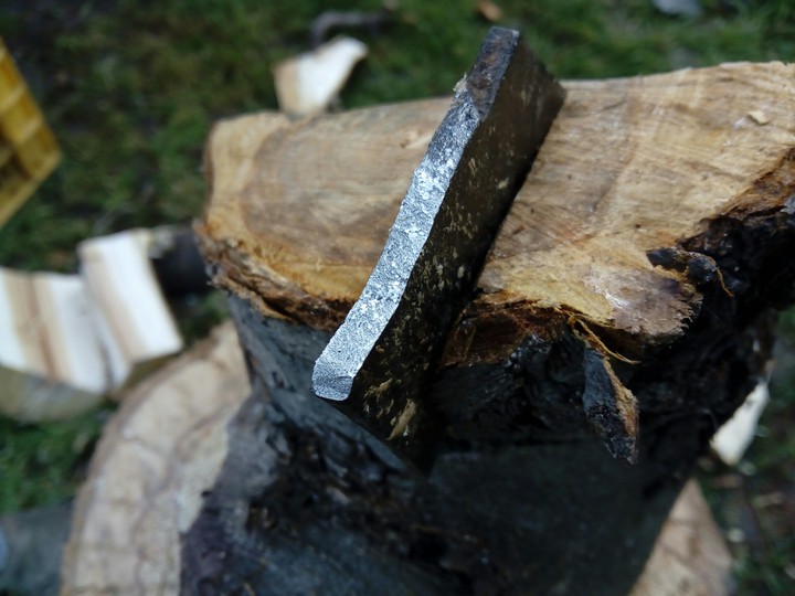 Broken axe