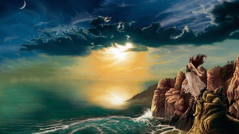 sea, illustration wallpapers