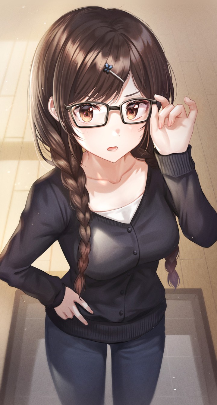 Chizuru Mizuhara cute anime girl sexy brown hair