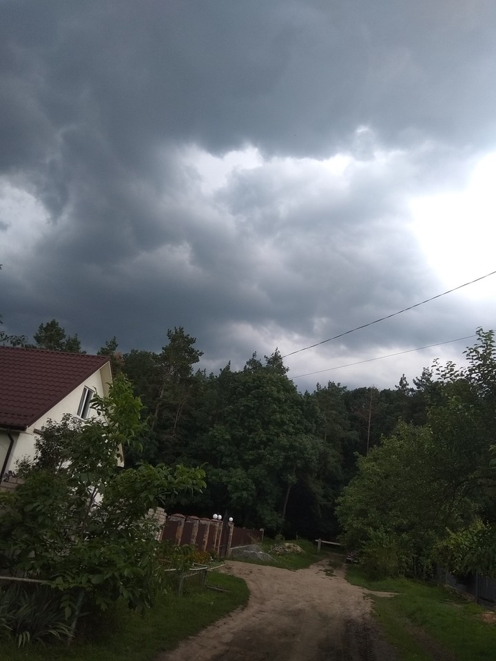 Небо перед грозой