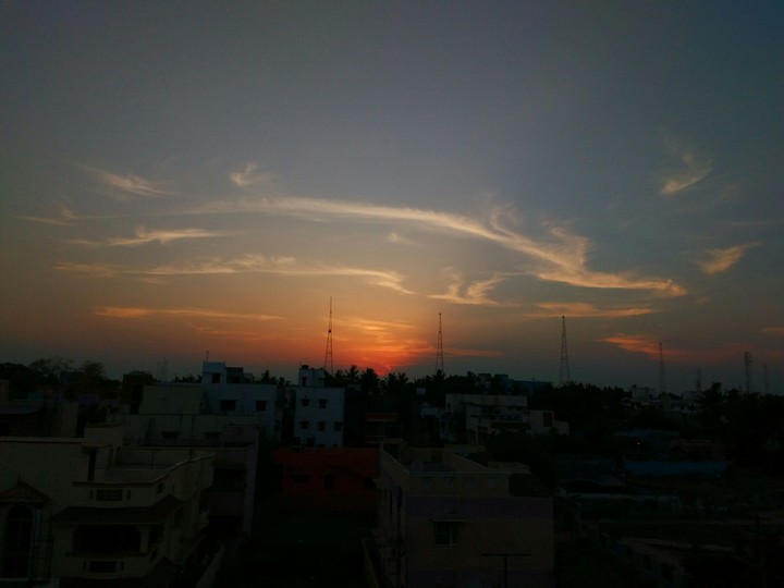 A beautiful sunset