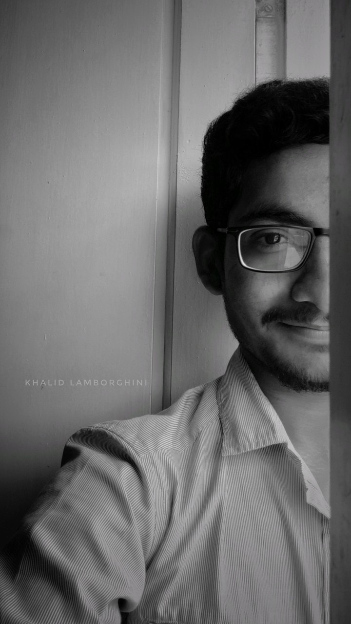 Black and white