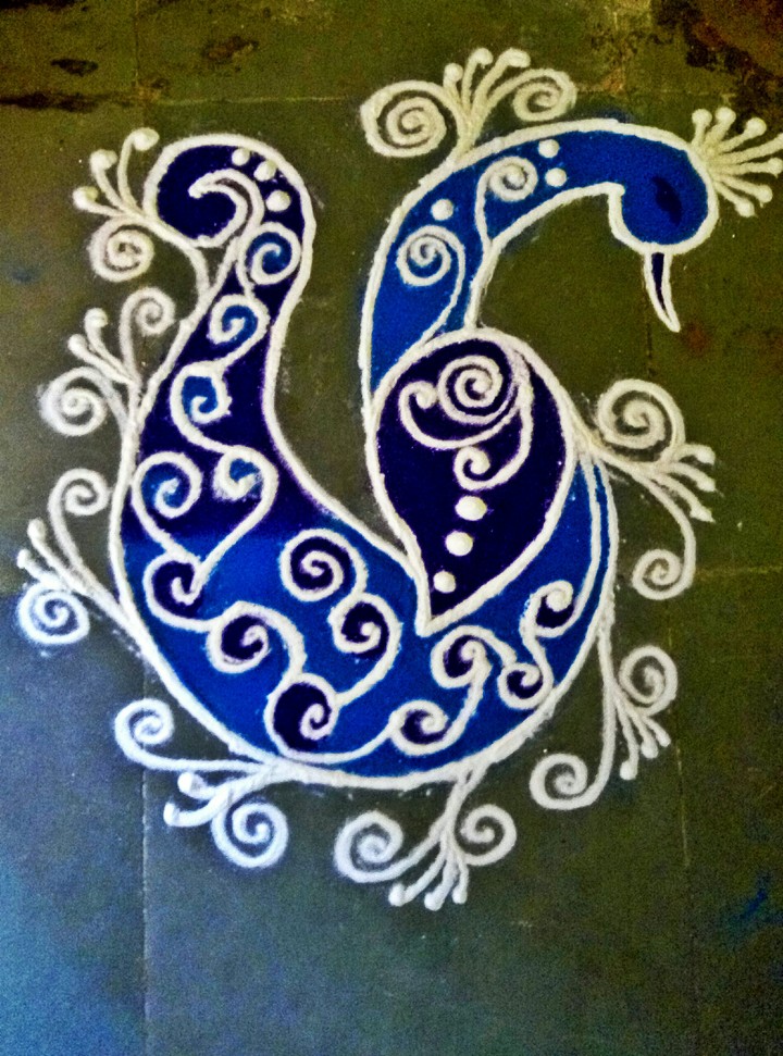 Peacock Rangoli