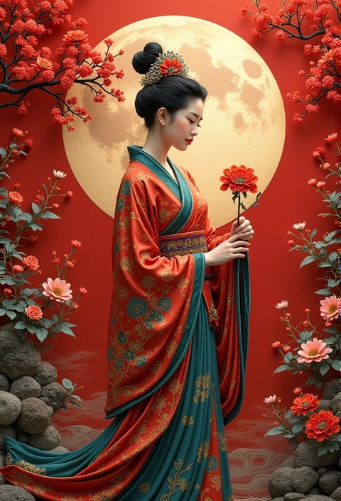 미술, 꽃잎 배경화면
