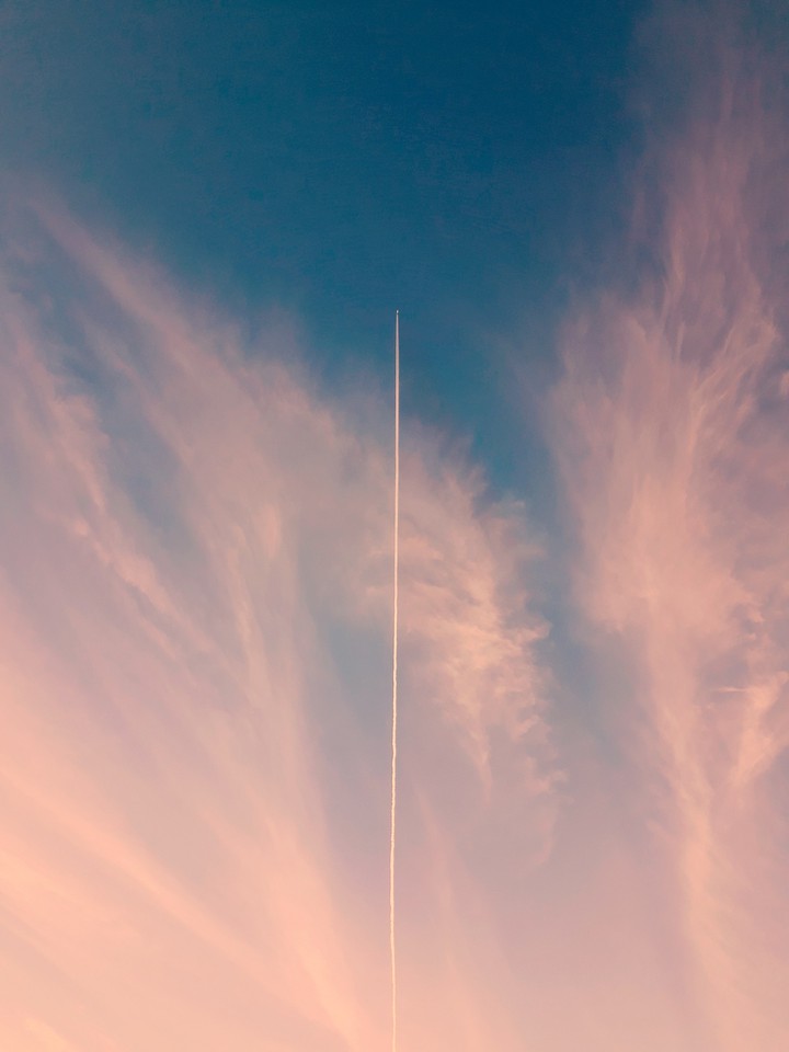 Pink sky