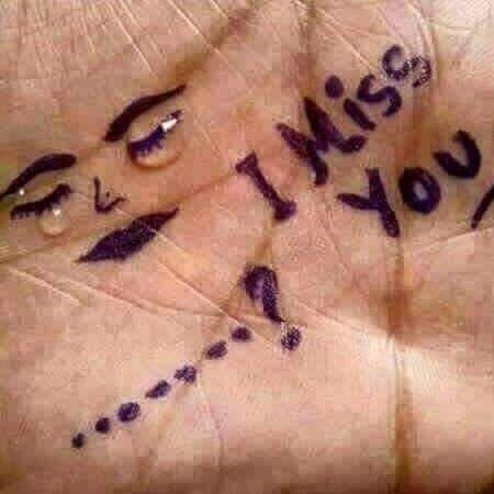 I miss you