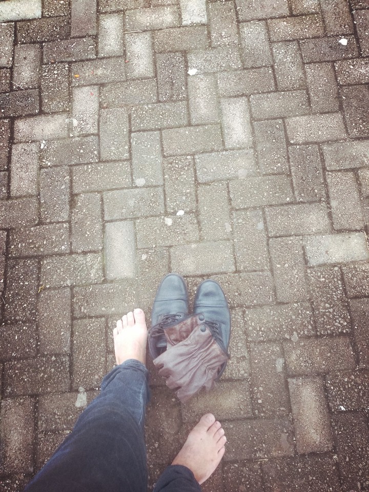 pé luvas e botas✌?